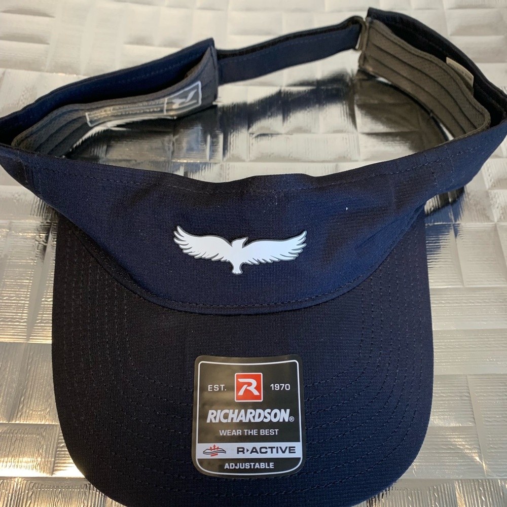 Raven Golf Club At Three Peaks Visor NEW NICE w/ Brow Liner Adjustable Model 160